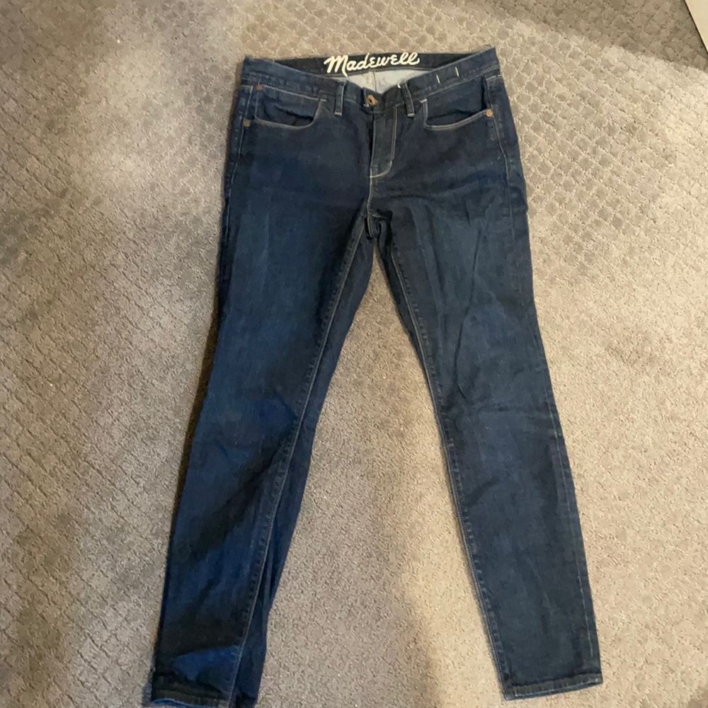 Madewell dark denim jeans